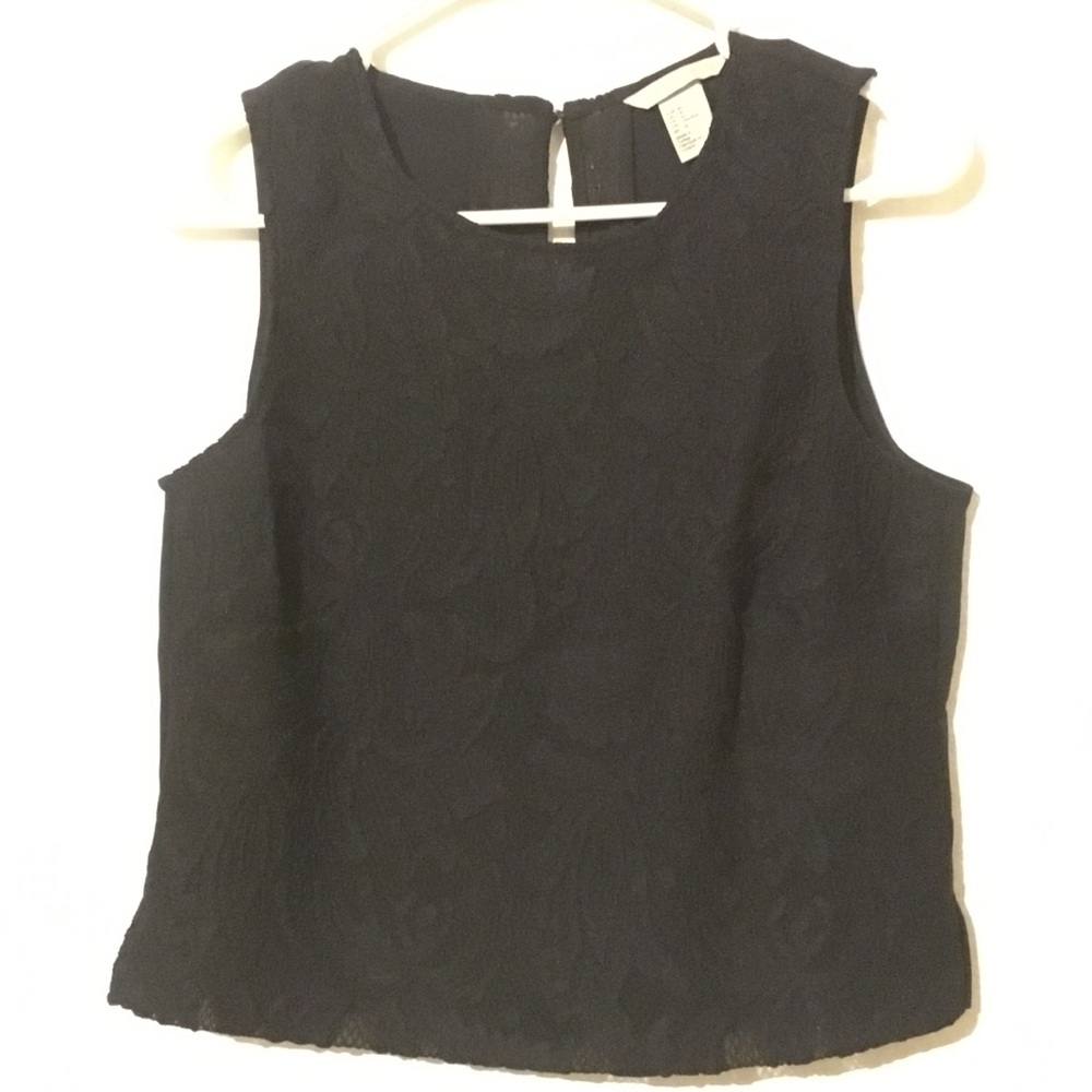 🧜‍♀️H&M lace sleeveless cropped vest